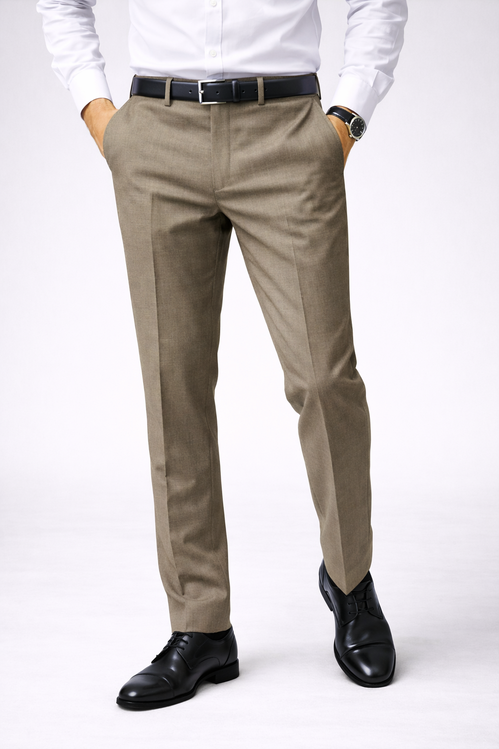 Dark Beige Dress Pant