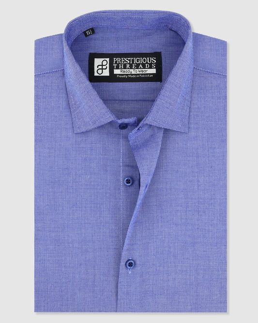 Light Blue In Italian Cotton