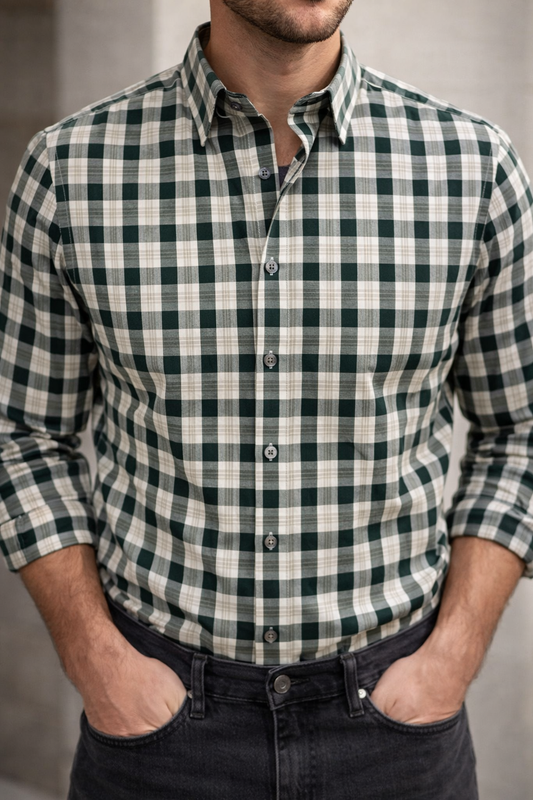 Plaid Checks In Multi Color