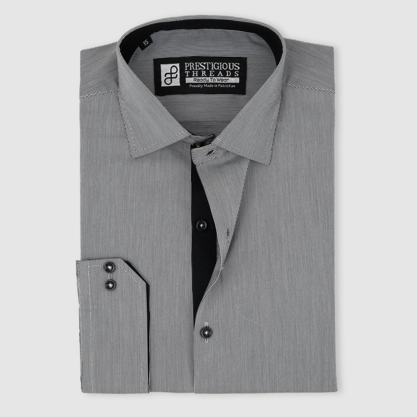 Grey & Black Textured