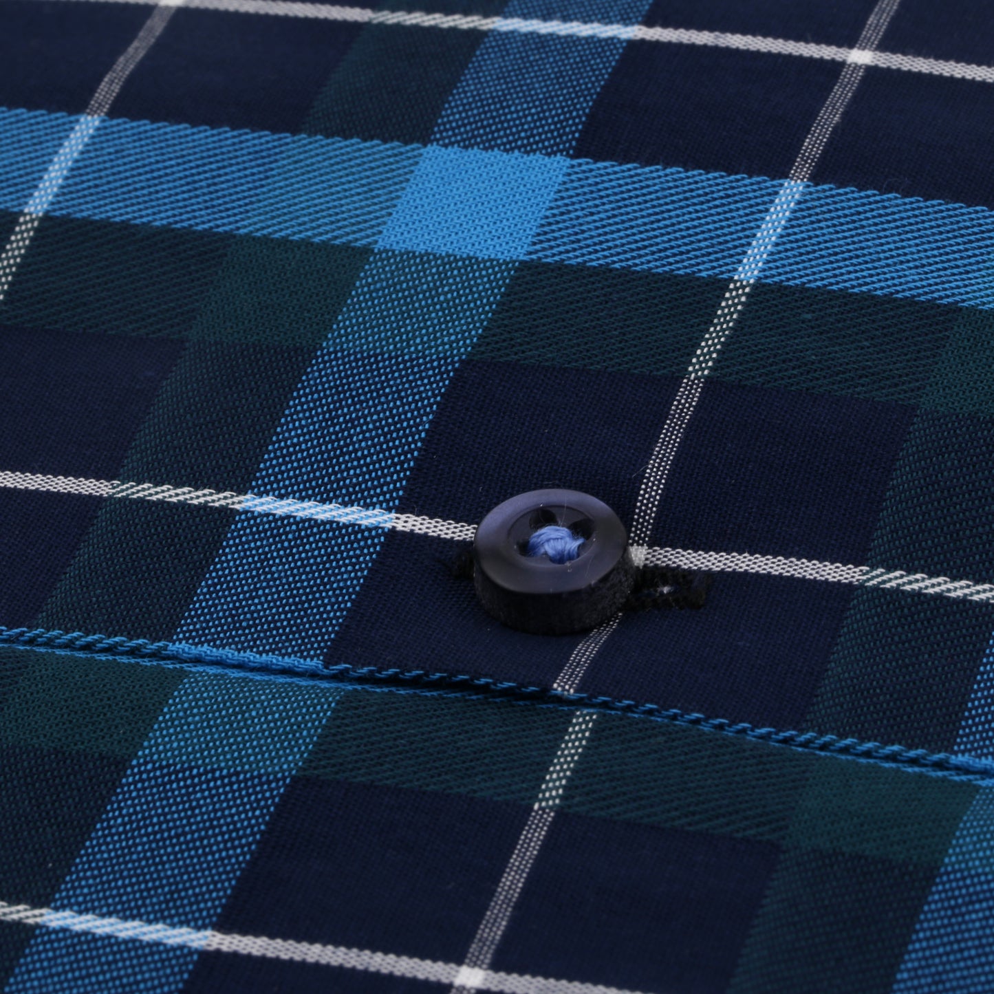 Aqua Blue Plaid Checks