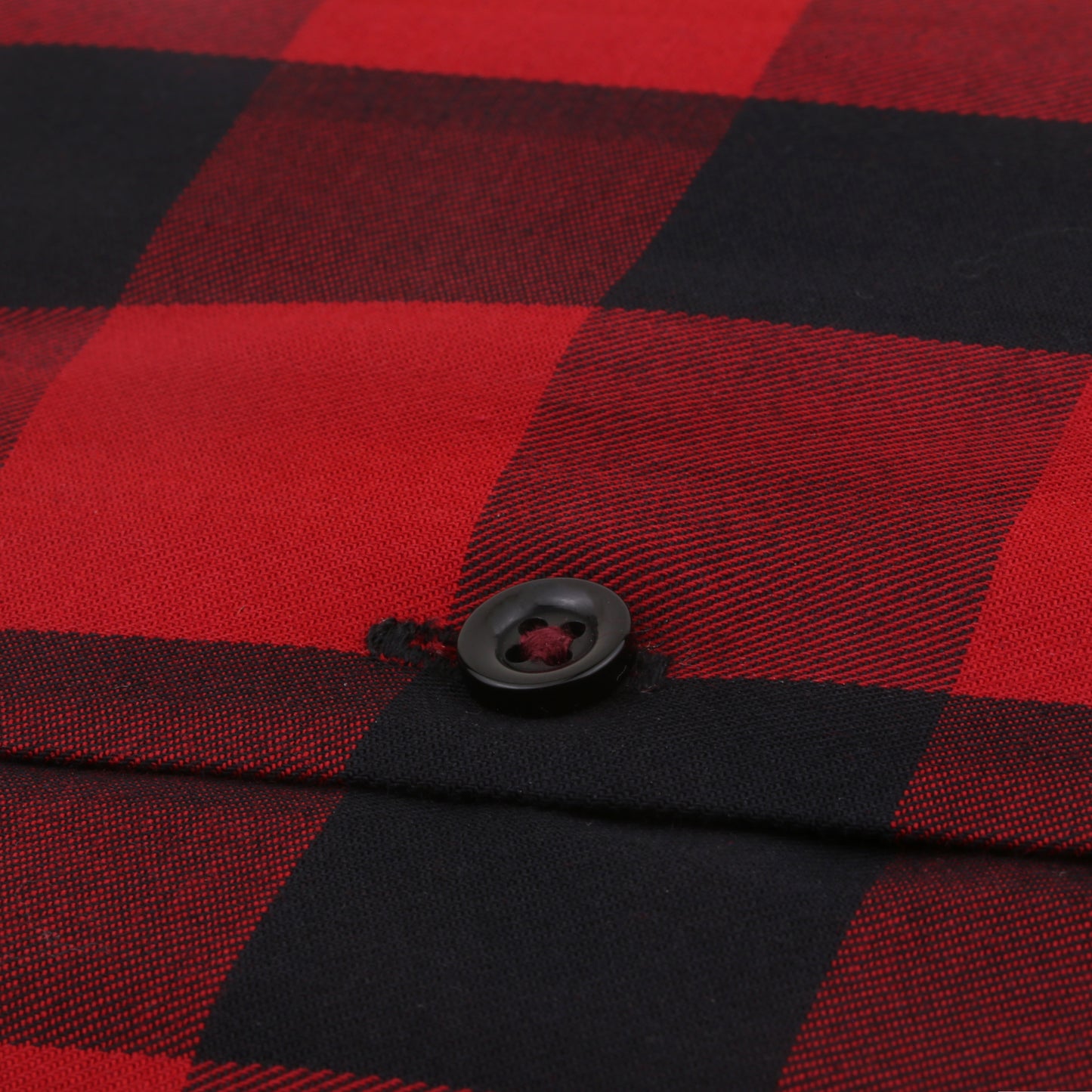Red & Black Windowpane Checks