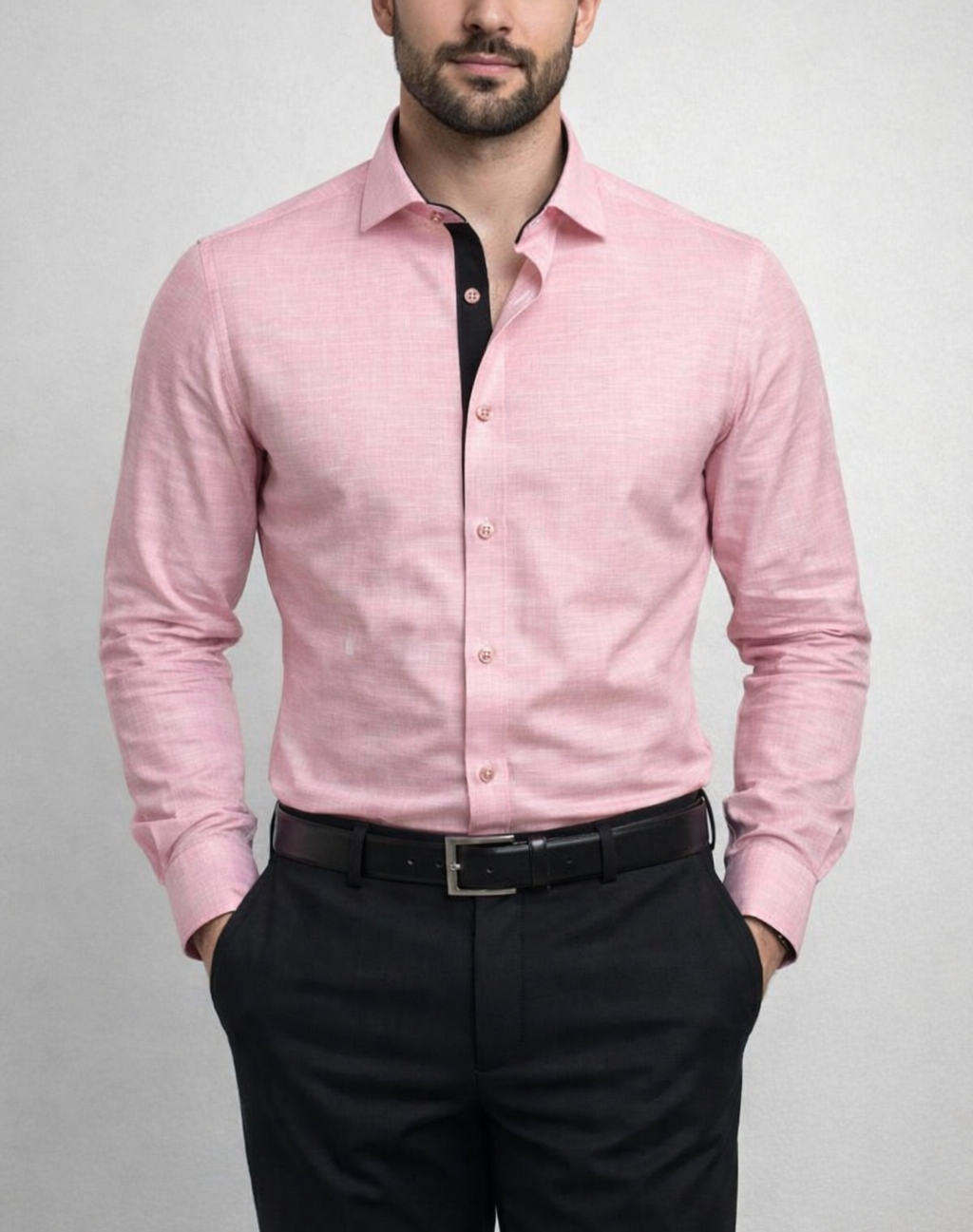 Baby Pink In Semi Formal