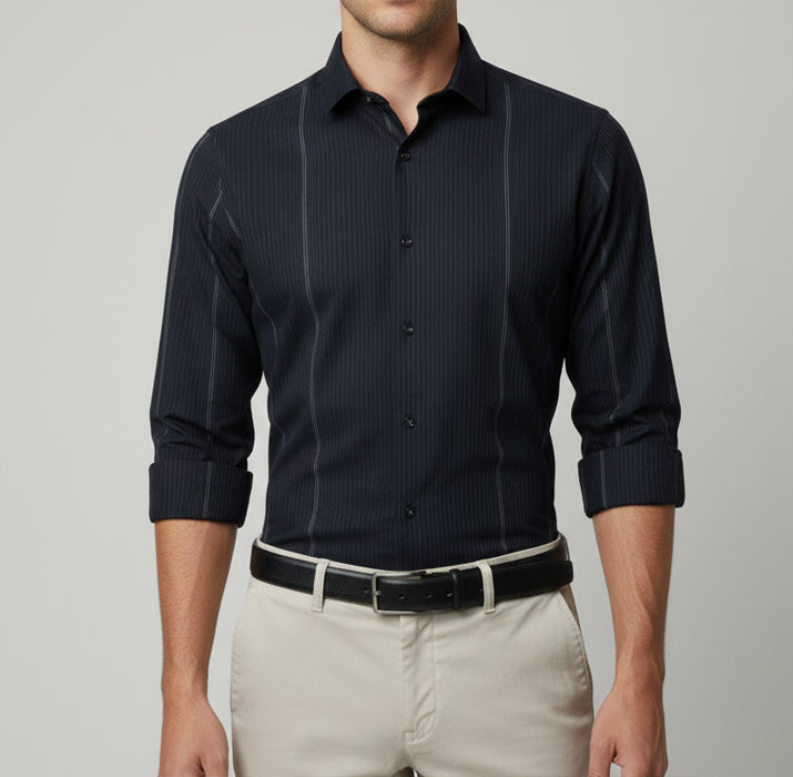 Black & Grey Broad Stripes