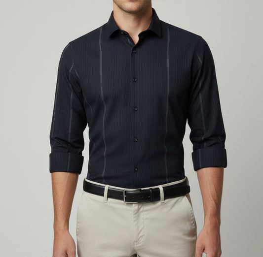 Black & Grey Broad Stripes