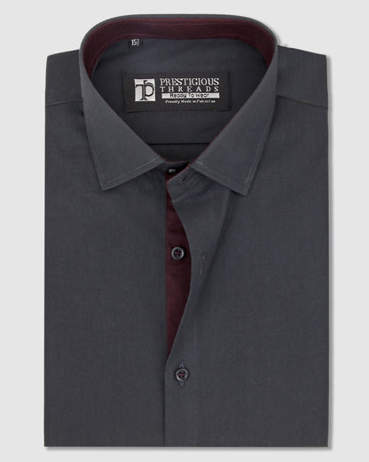 Dark Grey In Semi Formal