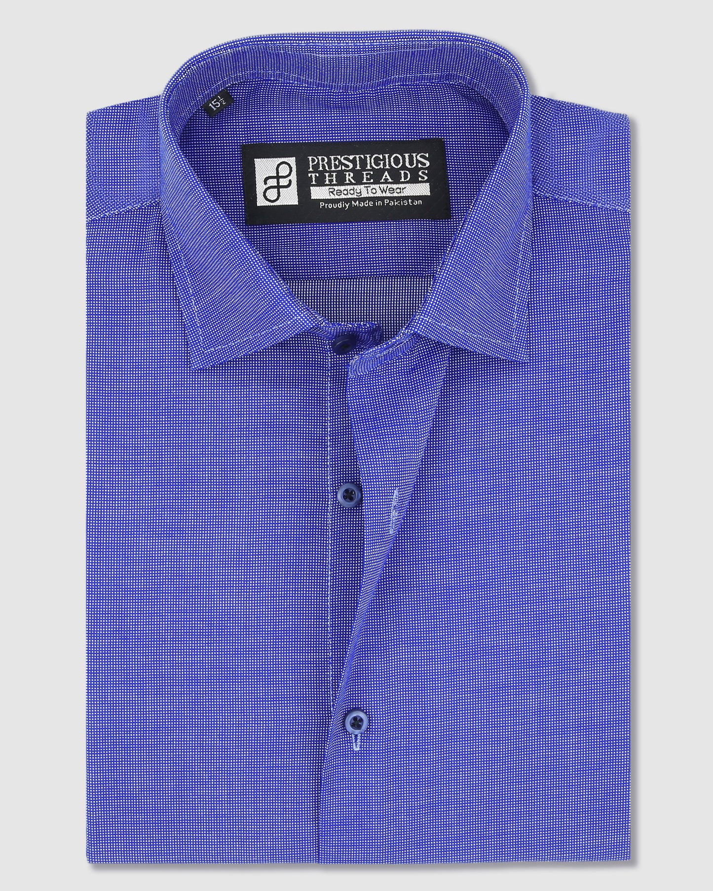 Blue In Italian Cotton