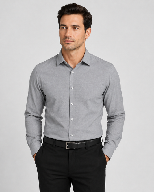 Ash Grey In Chambray