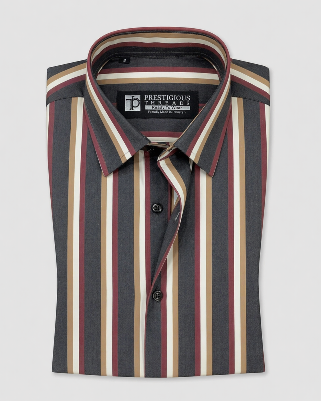 Dark Grey Multi Stripes