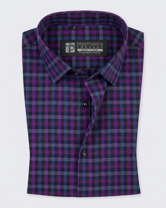 Grid Multi Color Checks