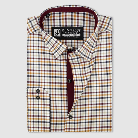 Multi Color Tattersall Checks