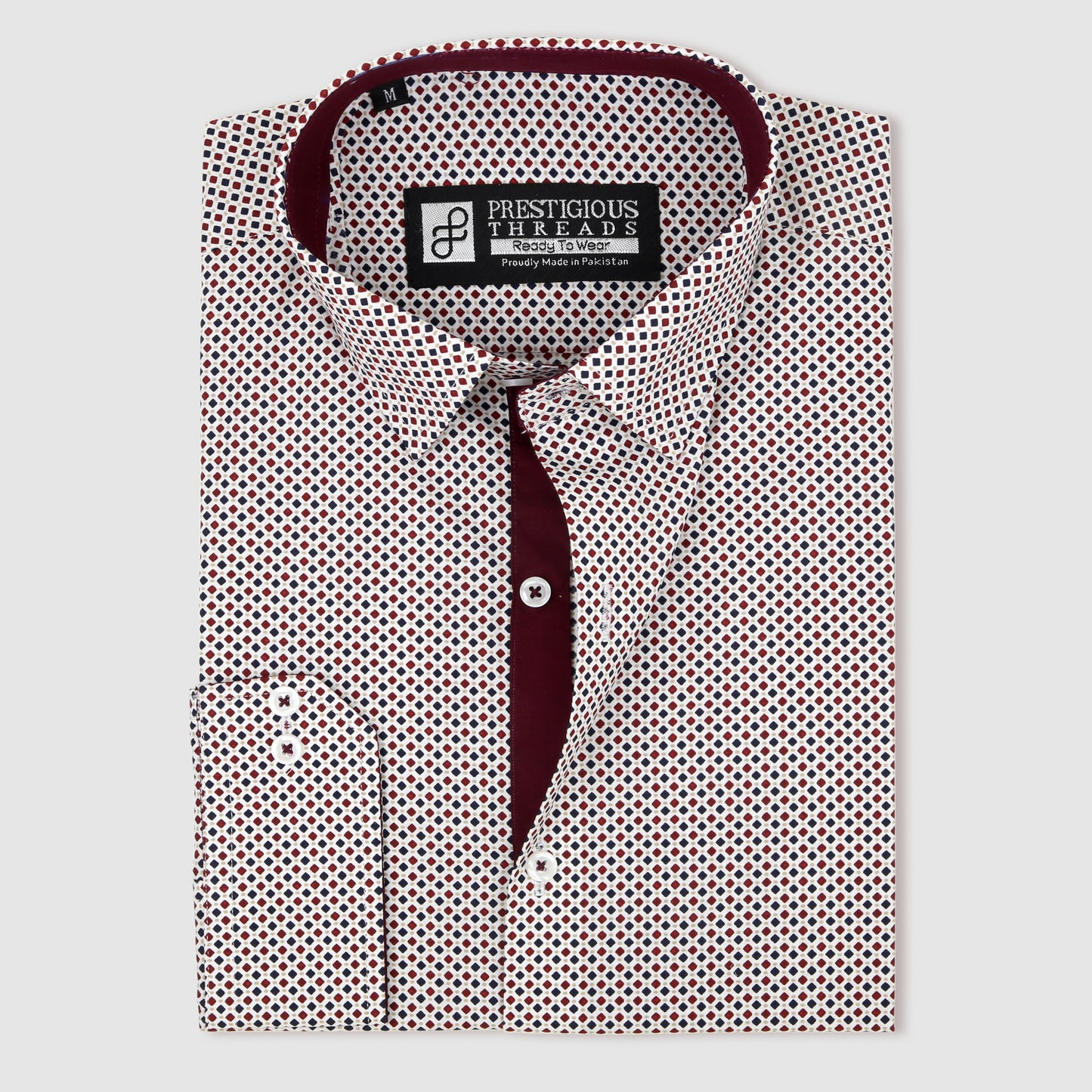 Printed Diamond Pattern