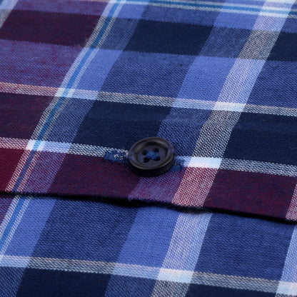 Blue Multi Color Checks