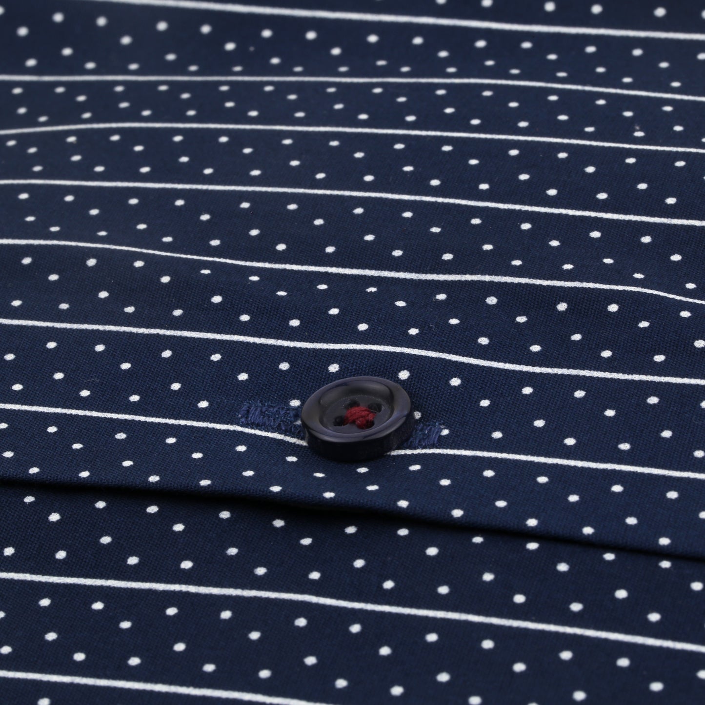 Navy Polka Dot
