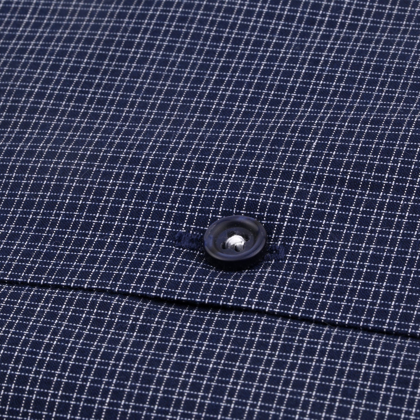 Blue & White Micro Checks