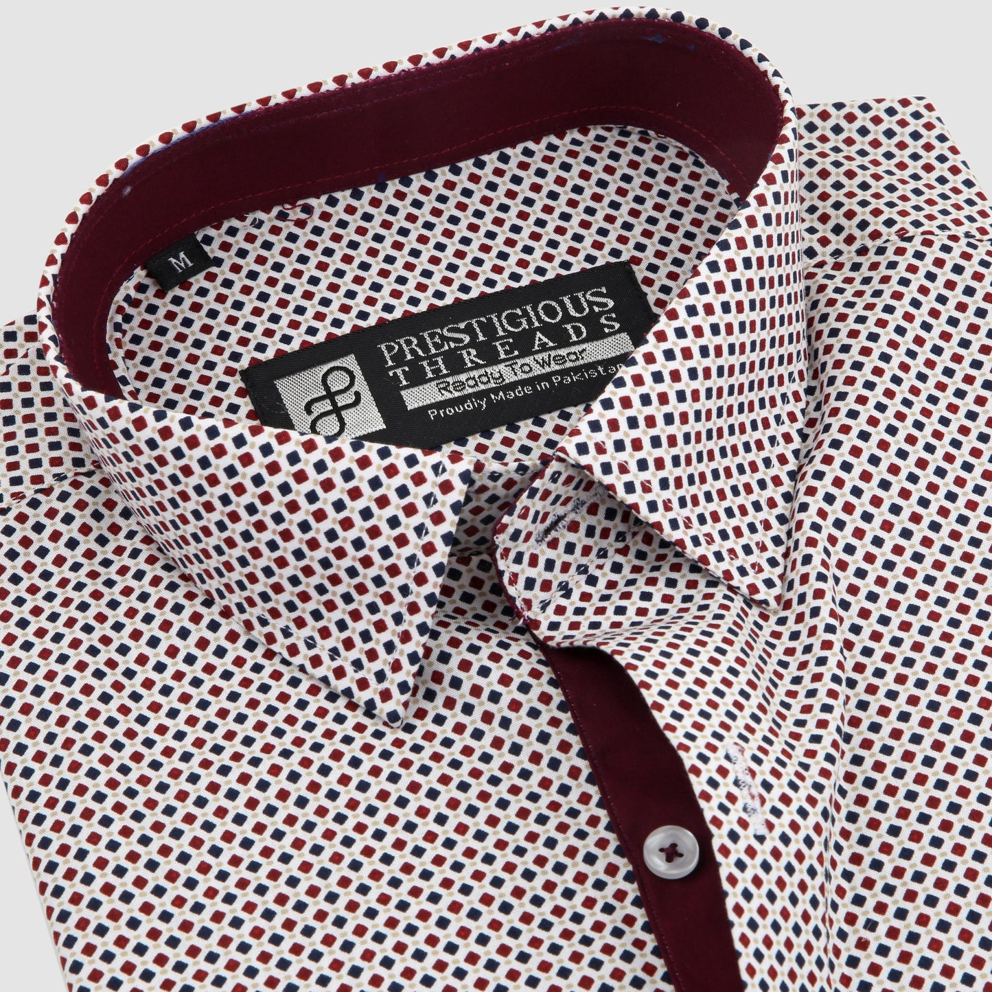 Printed Diamond Pattern