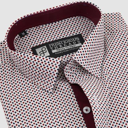 Printed Diamond Pattern