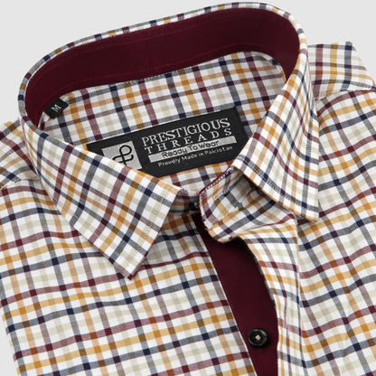 Multi Color Tattersall Checks
