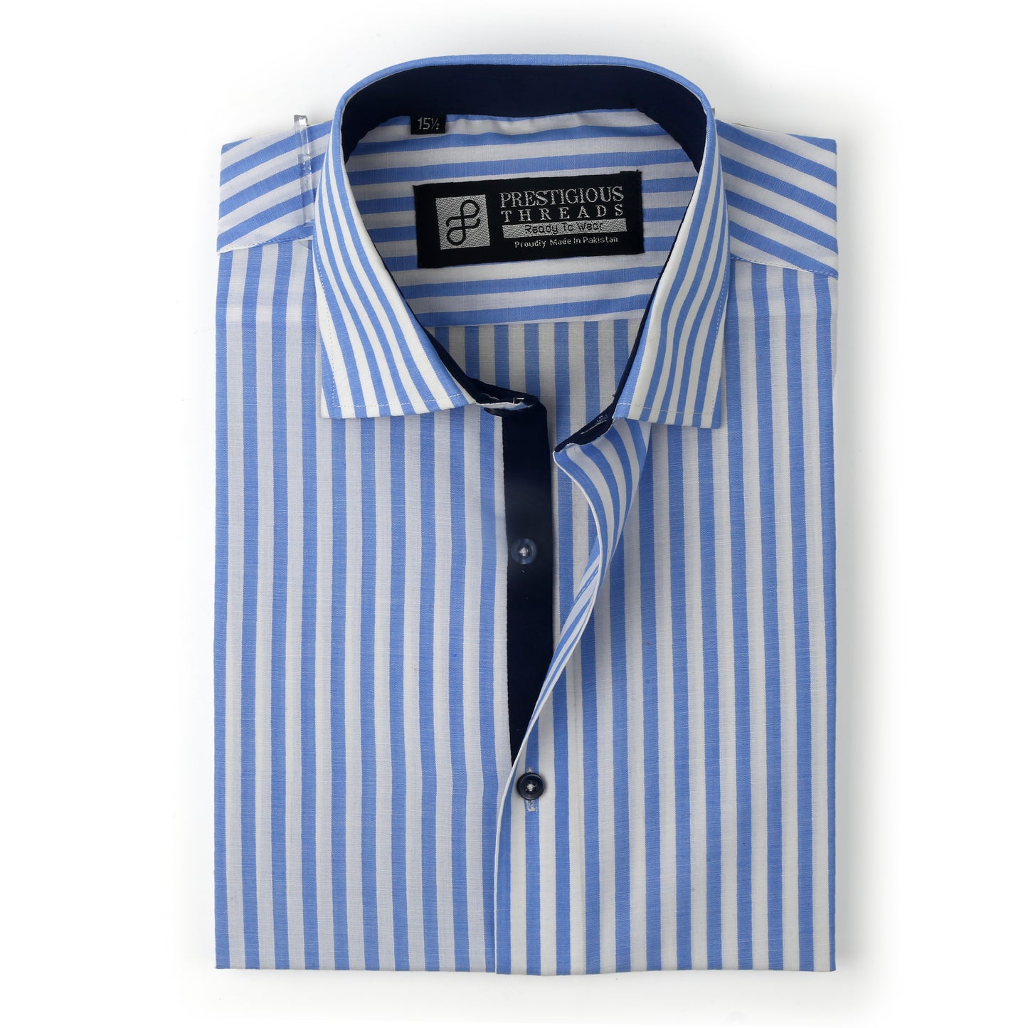 Blue & White Bengal Stripes