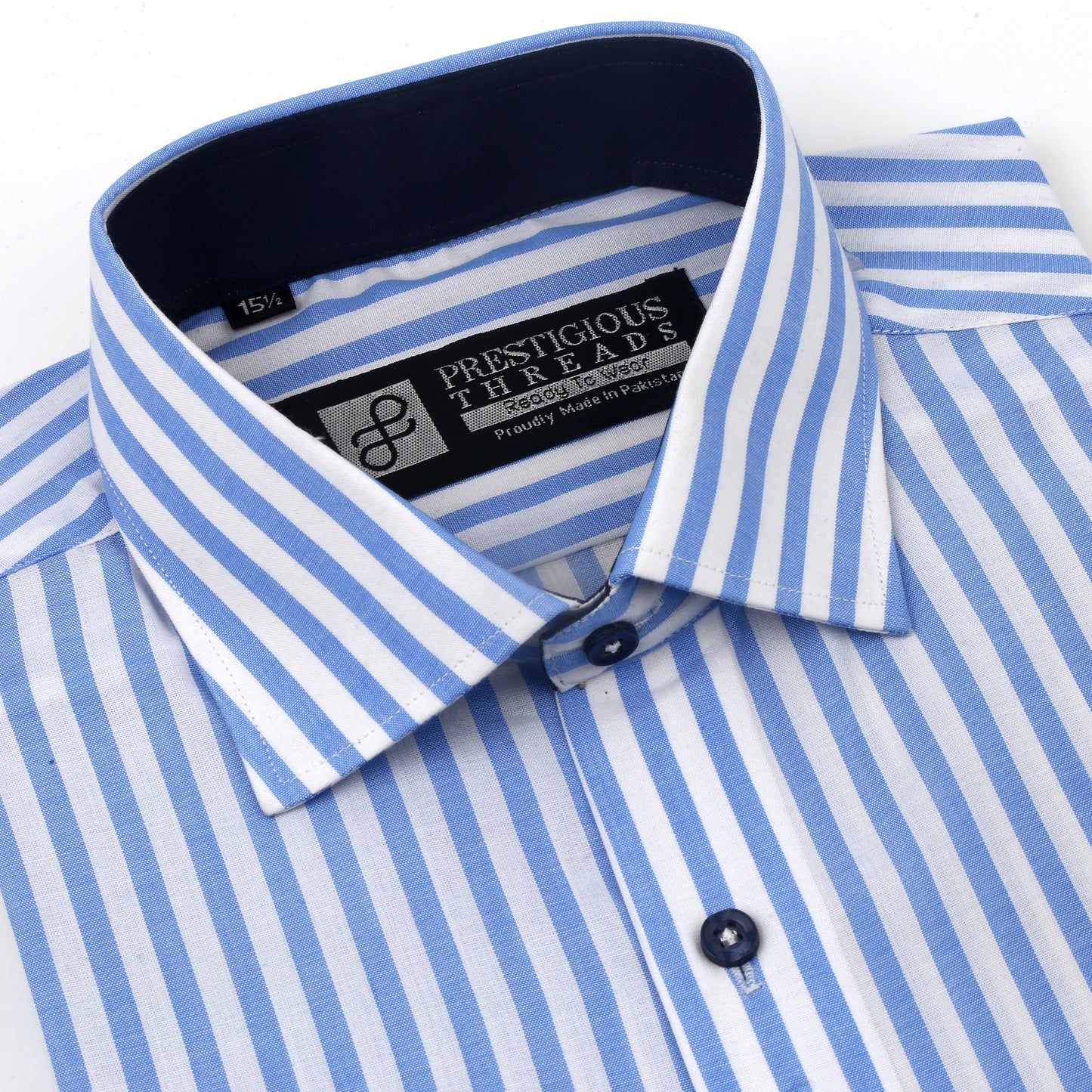 Blue & White Bengal Stripes