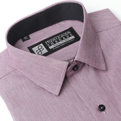 Maroon Textured in Rich Cotton