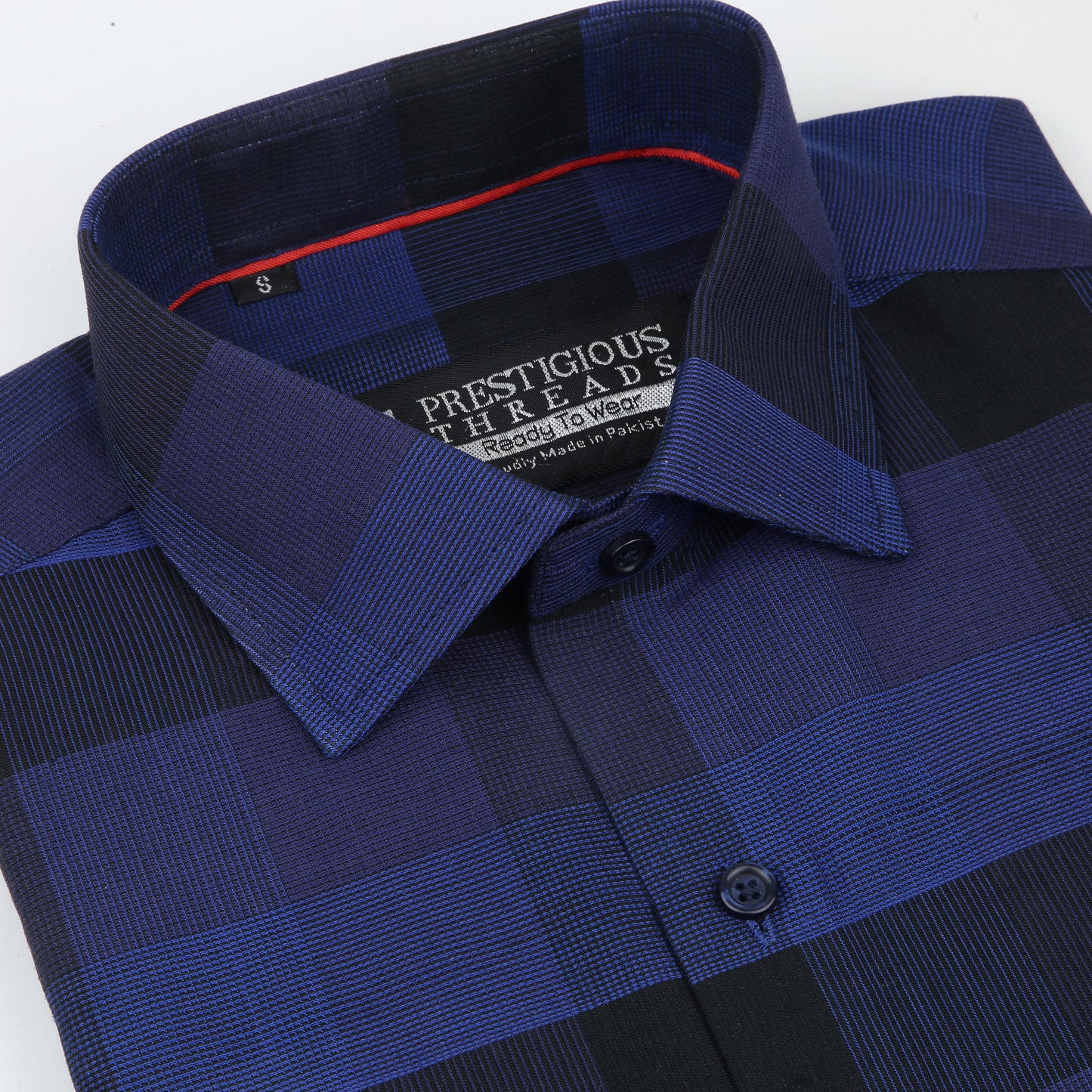 Blue Windowpane Checks