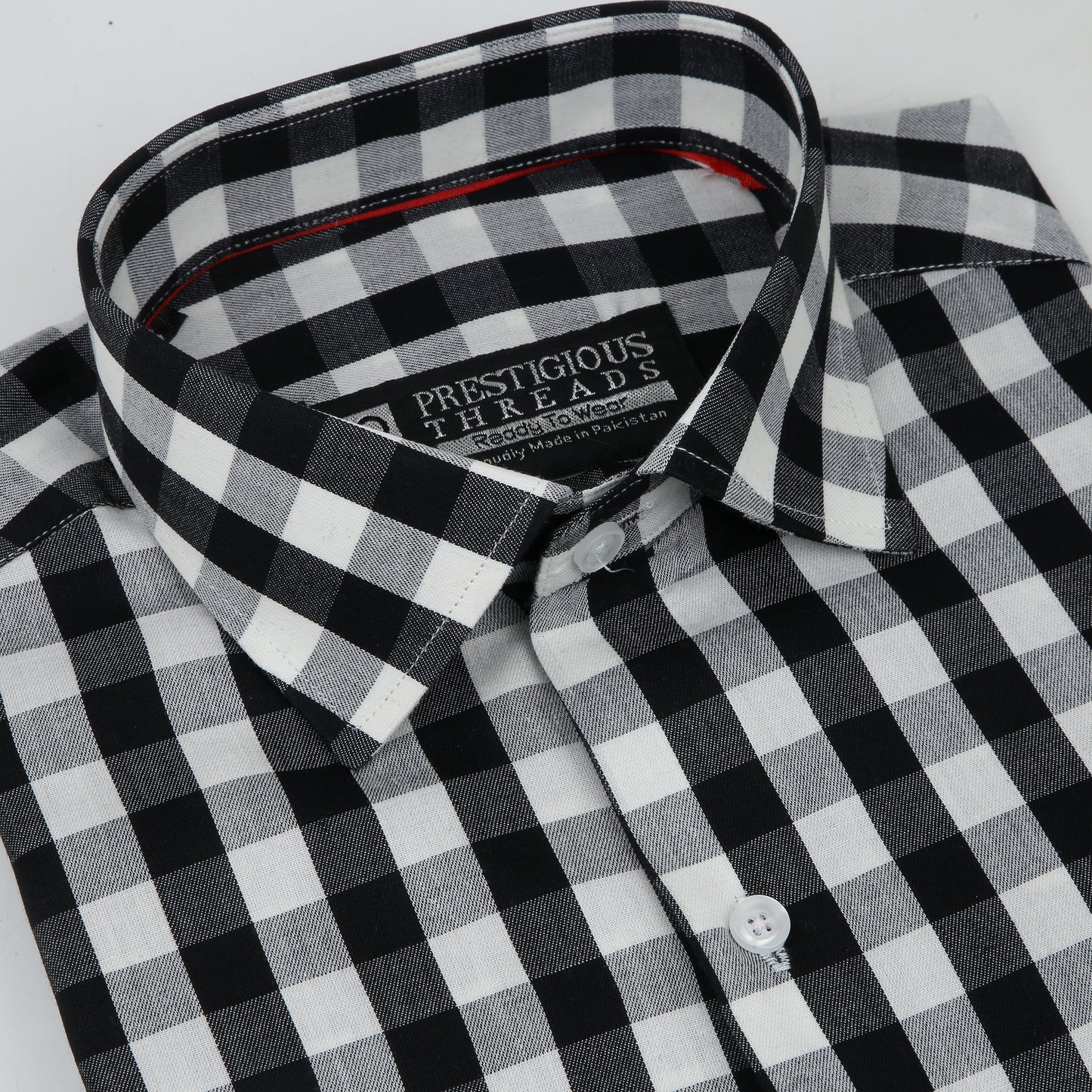Black & White Gingham Checks