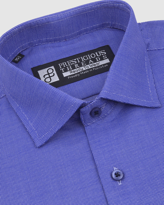 Blue In Italian Cotton