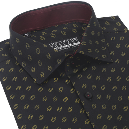Black & Golden Printed