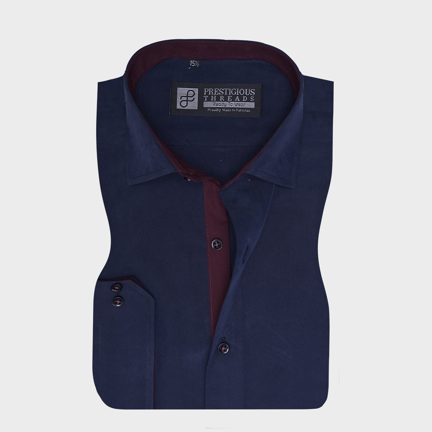 Navy in Peach Stonewash